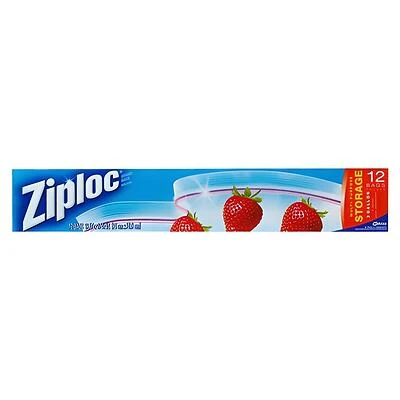 ZIPLOC® STORAGE BAG 2 GALLON 12 CT