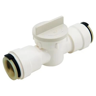 Watts 3555-1006 Straight Stop Quick Connect Valve, 1/2 x 1/4 In.