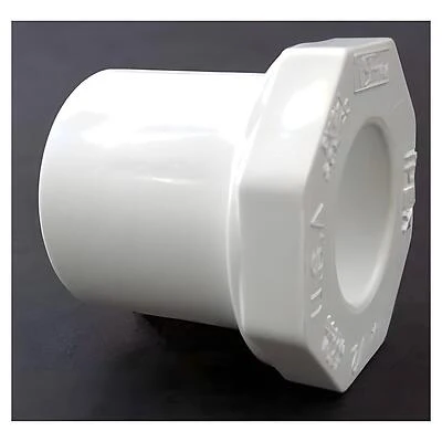 Ipex 435658 Solvent Weld PVC Pipe Reducing Bushing, 2 x 3/4 In