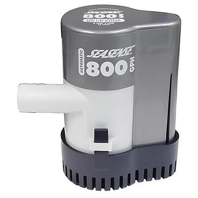 SeaSense Automatic Bilge Pump, 800 GPH, ABS