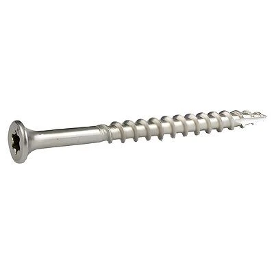 Grip-Rite 5024040 No.10 Wire x 2.5 in. Star Bugle Head Deck Screws  Silver - 1 lbs - Pack of 82 - Case of 6