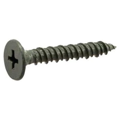 Grip-Rite No. 8 wire X 1-5/8 in. L Phillips Wafer Head High/Low Cement Board Screws