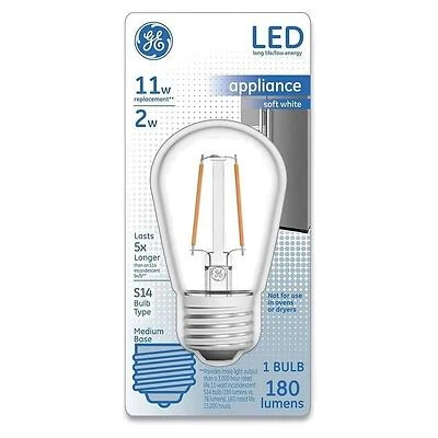 LED Appliance Light Bulb, Medium Base, 7 Watt Replaces 11 Watt