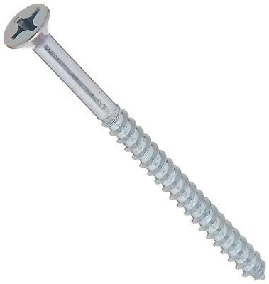 Hillman No. 12 x 3 in. L Phillips Zinc-Plated Wood Screws 25 pk