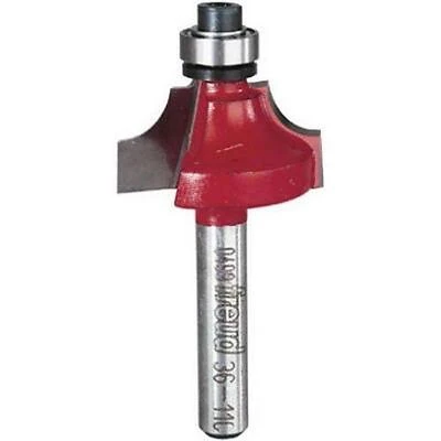 Freud 36-110 Carbide Beading Router Bit, 1-1/8 In. Dia., 1/4 In. Shank