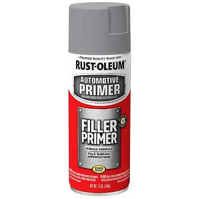 Rust-Oleum 249279 Automotive Filler Primer Spray, Gray, 11 oz