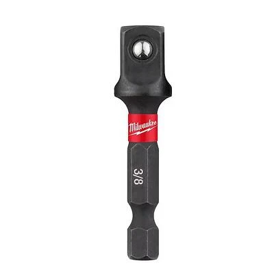 Milwaukee 48-32-5031 Shockwave Impact Duty Socket Adapter, 1/4 in. Hex to 3/8 in.