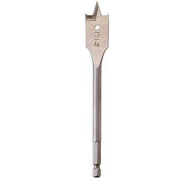 Milwaukee 48-27-0751 Wood Spade Drill Bit, 3/4 x 6 In., Hex Shank