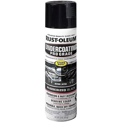 Rust-Oleum 248656 Automotive Professional Undercoating Spray, 15-oz.