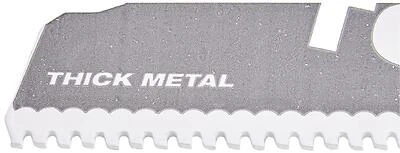 Milwaukee The Torch 48-00-5202 Reciprocating Saw Blade, 3/4 in W, 9 in L, 8 TPI, Carbide Cutting Edge