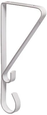 Mintcraft GB0373L White Hanging Plant Bracket, 9 In., Wall Mount