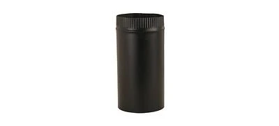 Imperial BM0110 Stove Pipe, Black, 24 Gauge, 5 x 24 In.