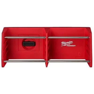 Milwaukee 48-22-8340 Packout Tool Rack, 9.4 In. W x 3.5 In. H, Red