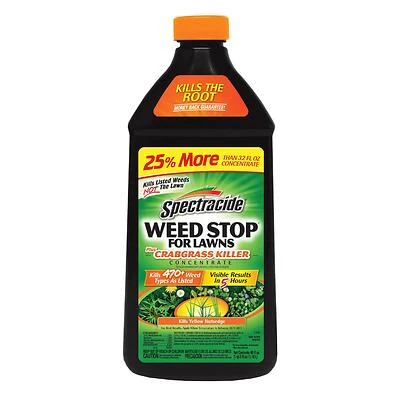 Spectracide HG-96624 Weed Stop Plus Crabgrass Killer Concentrate, 40 oz