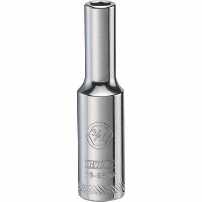 DeWalt DWMT88964OSP Deep Socket, 3/16 In., 1/4 In. Drive, 6-Point