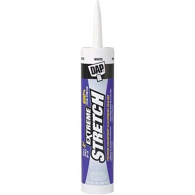 Dap 18715 Extreme Stretch Urethanized Sealant, White, 10.1 oz.