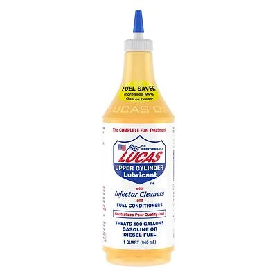 Lucas Oil 10003 Fuel Treatment, Upper Cylinder Lubricant, 32 oz.
