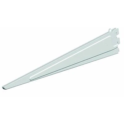 ClosetMaid 285500 ShelfTrack Wire Shelving Bracket, 20 In., Steel, White
