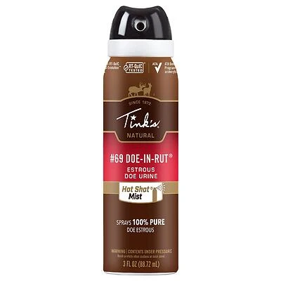 Tink's W5310 #69 Doe-In-Rut Buck Lure Mist, 3 oz.