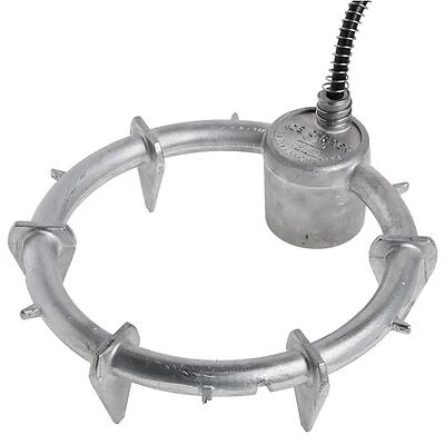 Livestock Tank De-Icer & Heater, Submersible, Thermostat Control, Aluminum, 1500-Watt