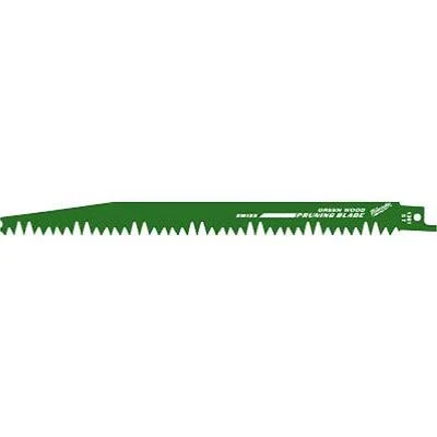 Milwaukee 48-00-1303 Reciprocating Saw Blade, Applicable Materials: Wood, 1 in W, 12 in L, 5 TPI, Bi-Metal Cutting Edge