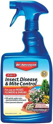 BioAdvanced 701290B 3-In-1 Insect, Disease & Mite Control, 24 oz.