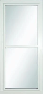 Larson 14604032 Easy Vent Storm Door, Full-View Glass, White, 36 x 81-In.