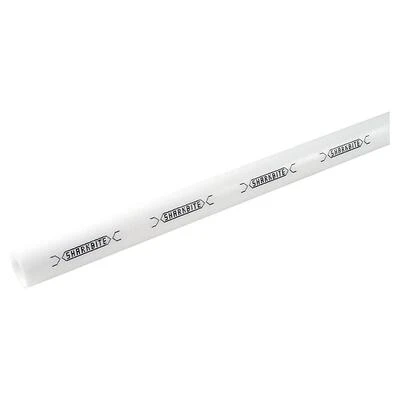 SharkBite U860W5 PEX Pipe, White, 1/2 In. CTS x 5 Ft.