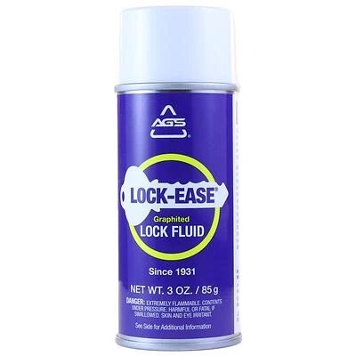 AGS LE-5 Lock-Ease Graphite Lock Fluid, 3 oz. Aerosol