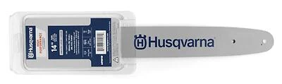Husqvarna 531300375 Chainsaw Bar, 14-Inch, 3/8 Mini Pitch, .050 Gauge