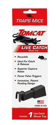 Tomcat 0362010 Live Catch Mouse Trap