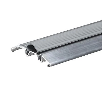 Frost King DT36/36A Aluminum Door Threshold, Vinyl Top, 3-3/4 x 36 In.