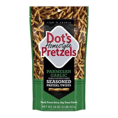 Dot's Model 71985 Parmesan Garlic Flavor Pretzels, 16 Oz