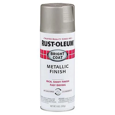 Rust-Oleum 7715830 Stops Rust Metallic Spray Paint, Aluminum, 11 oz.