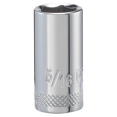 DeWalt DWMT86026OSP Shallow Socket, 5/16 In., 1/4 In. Drive, 6-Point
