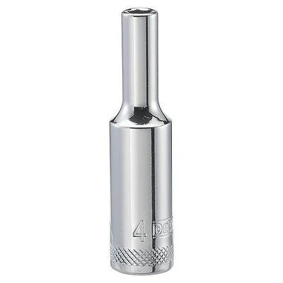 DeWalt DWMT88935OSP Metric Deep Socket, 6-Point, 1/4 In. Drive, 4mm