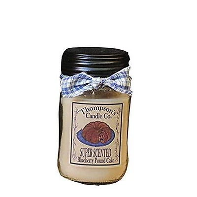 Blueberry Pound Cake in a Mini Mason Jar – Handcrafted Gourmet Dessert